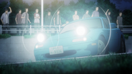The RedSuns Eunos Roadster presumed to be Fumihiro's seen in Legend 1: Awakening