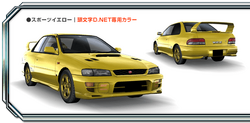 Subaru Impreza Wrx Sti Coupe Type R Version V Gc8f Initial D Wiki Fandom