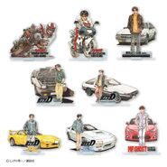 A selection of acrylic standees.