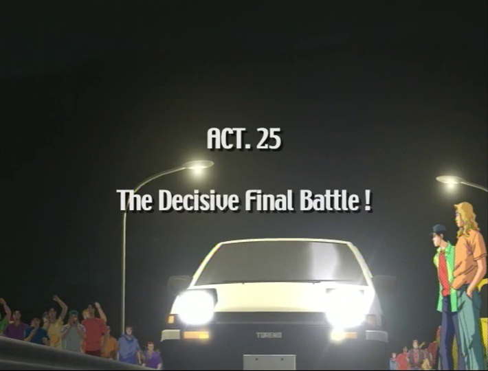 Initial D First Stage ACT 24 - A fugaz estrela de Akagi [DUBLADO