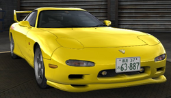 Keisuke Takahashi S Mazda Rx 7 Initial D Wiki Fandom