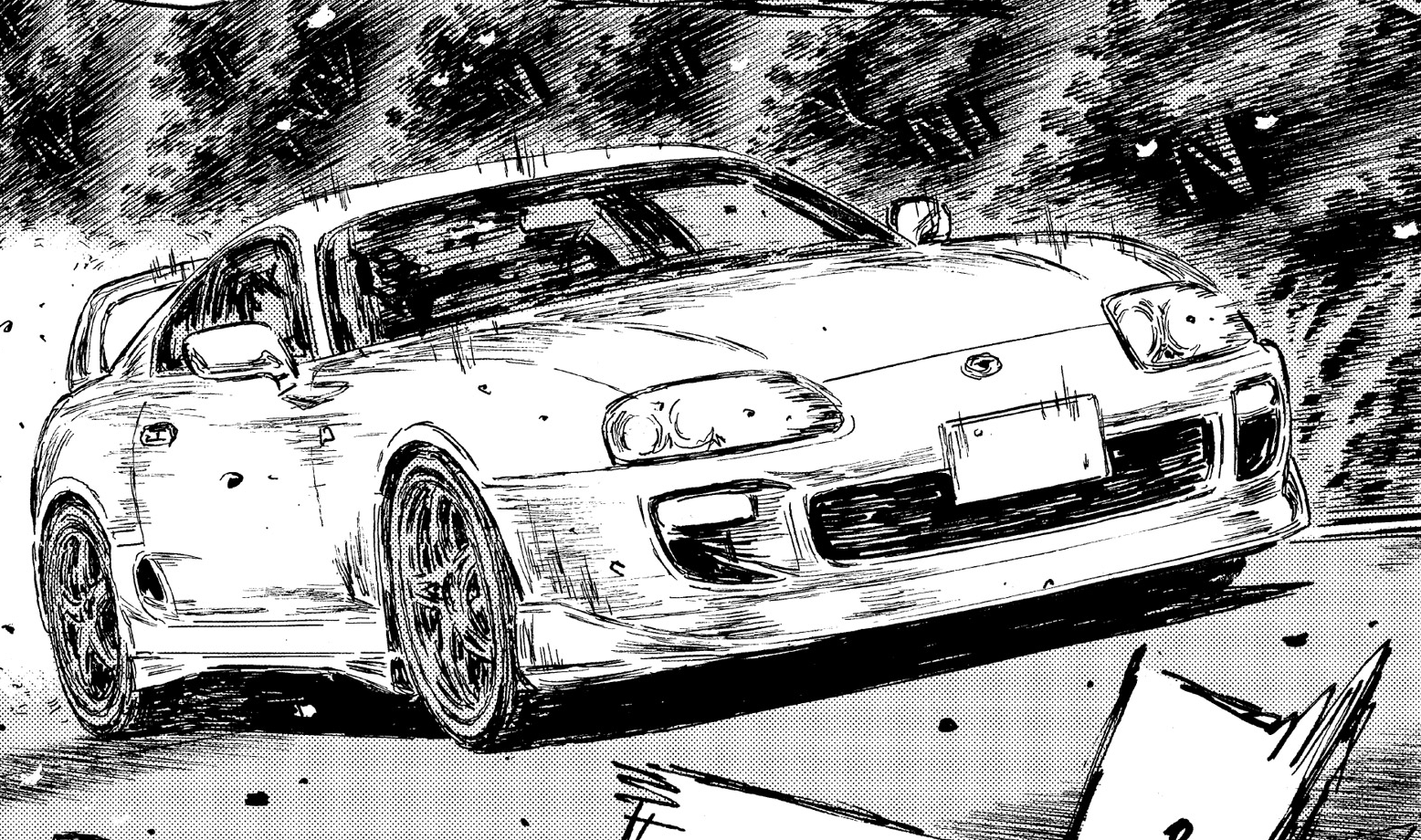 Hideo Minagawa S Toyota Supra Initial D Wiki Fandom