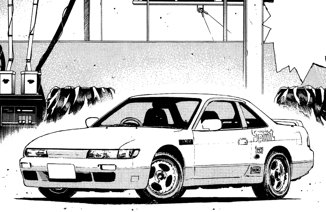 AKINA Speed Stars  Initial D Horn Button  Spinnywhoosh Graphics
