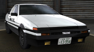 The Spec I Eight-Six in Initial D Arcade Stage 8 Infinity