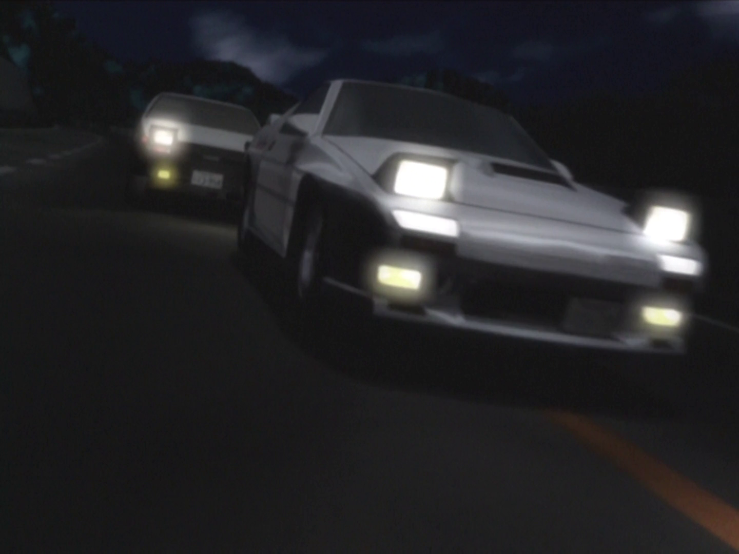 Parte final: Takumi vs Ryosuke, AE86 vs RX7 FC #initiald #mfghost #tak