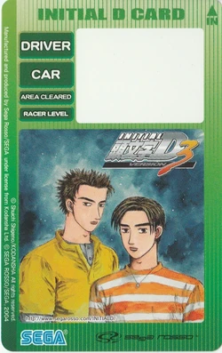 Carte Initial D SEGA Arcade Stage V3 : Silvia K's S14 & Trueno GT-APEX (Japon, 2004)