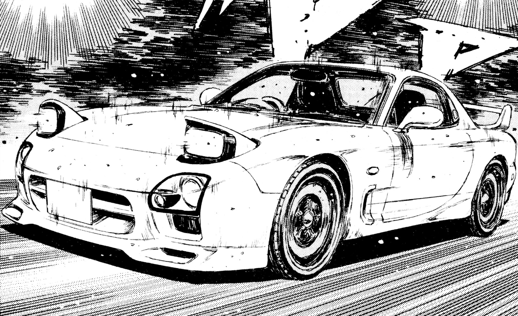 Keisuke Takahashi S Mazda Rx 7 Initial D Wiki Fandom