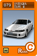 Card 079 - Honda Integra Type R (DC2)