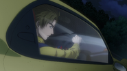 Keisuke looks back at Takumi following him