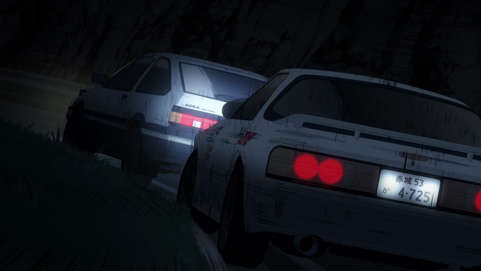 Takumi AE86 vs Ryosuki RX-7 FC, DUBLADO