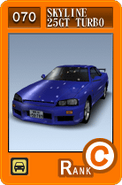 Card 070 - Nissan Skyline 25GT Turbo (ER34)