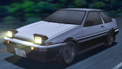 Shinji Inui S Toyota Ae86 Initial D Wiki Fandom