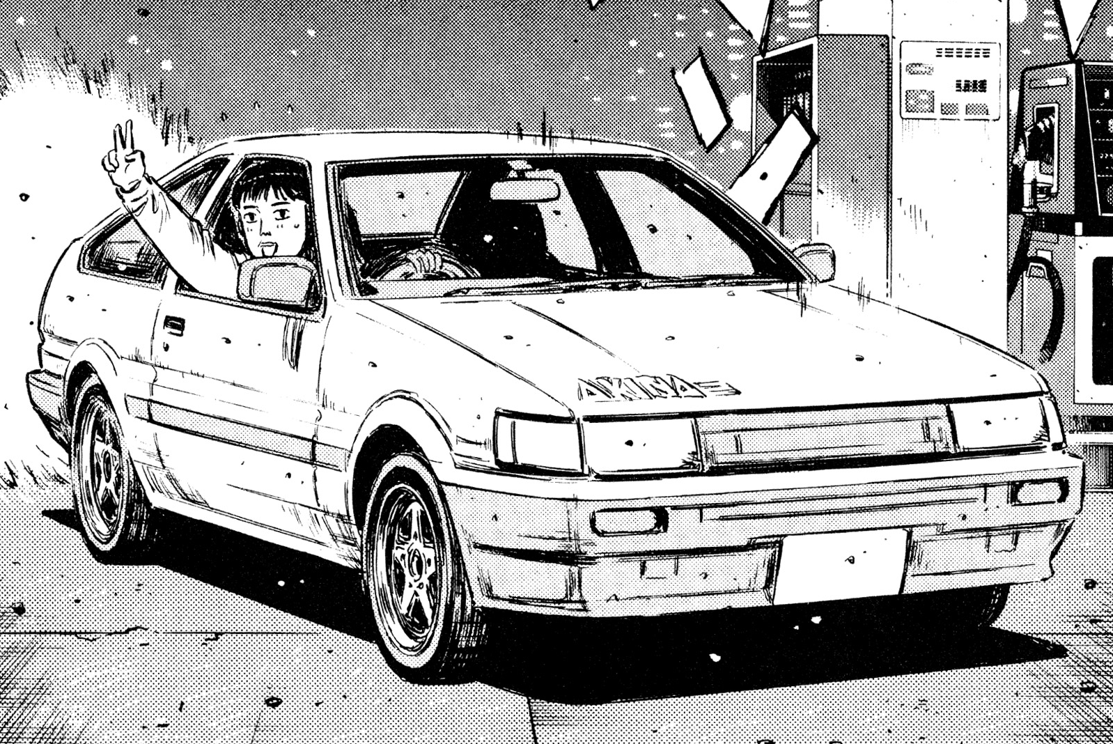 Itsuki Takeuchi S Toyota Ae85 Initial D Wiki Fandom