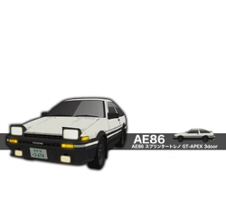 Takumi Fujiwara S Toyota Ae86 Initial D Wiki Fandom