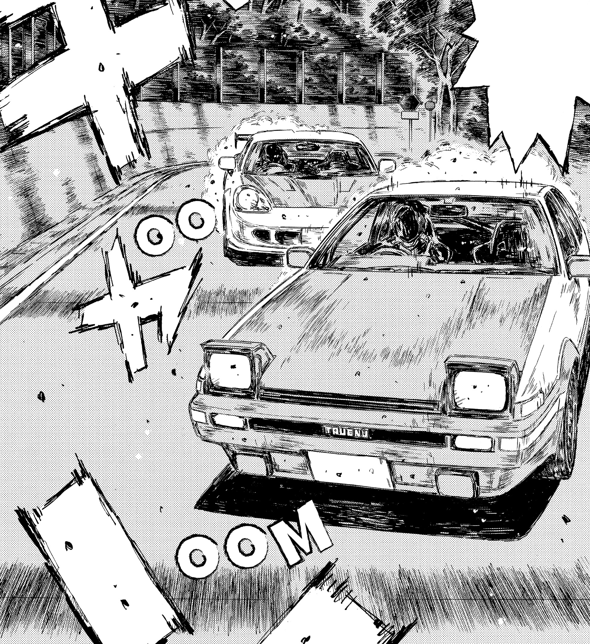 Initial D Manga vs Anime 