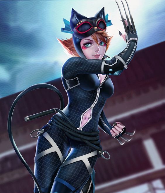 Top 73+ imagen batman ninja catwoman