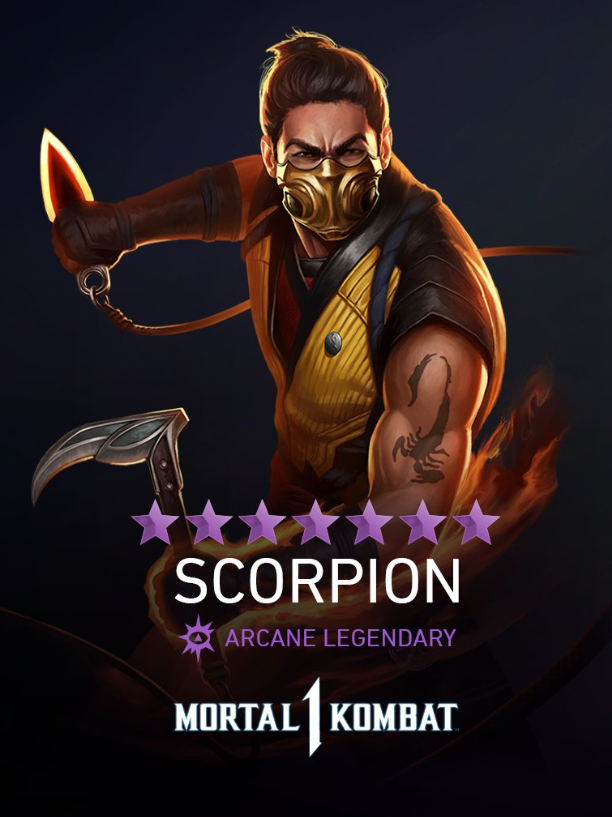 Mortal Kombat 1 Scorpion, Injustice 2 Mobile Wiki