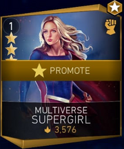 Multiverse Supergirl promotion