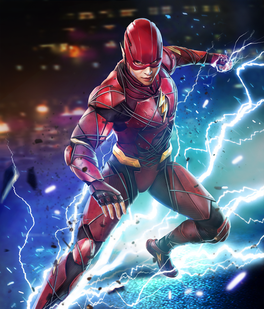 the flash drawing injustice