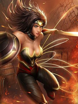 Warrior Queen Wonder Woman | Injustice 2 Mobile Wiki | Fandom
