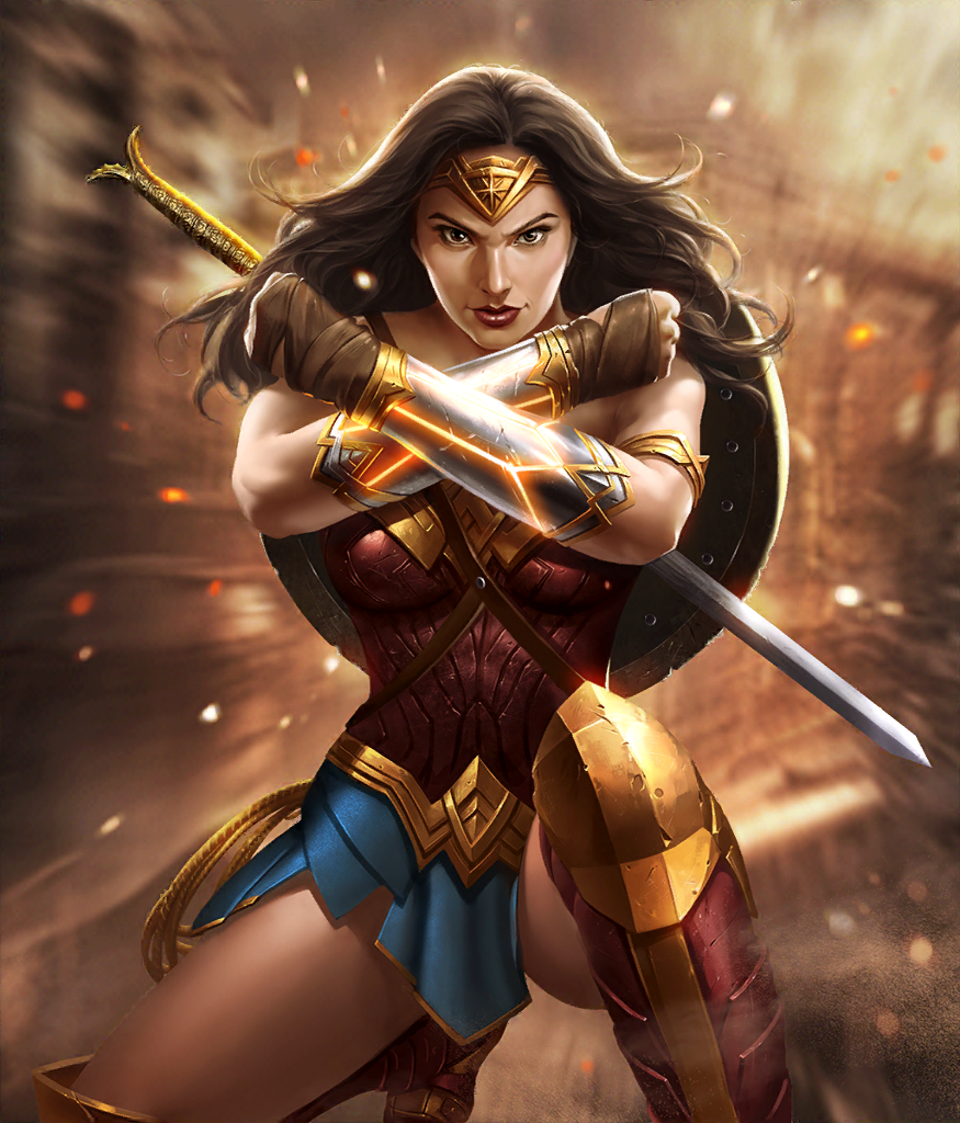 Wonder woman bracelet power top