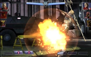 Green Arrow's Explosive Trick Arrow.