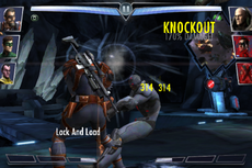 Deathstroke gains 15% of his power when he knocks out an opponent.