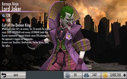 Lord Joker's new form.