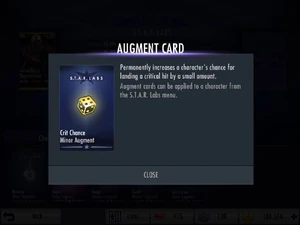 Minor CRIT chance augment.