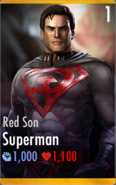 red son wonder woman injustice