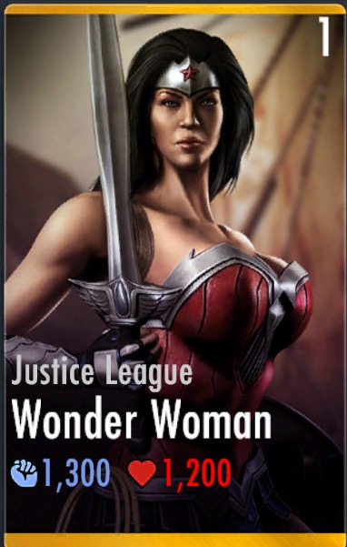 Wonder Woman (character), Injustice 2 Mobile Wiki