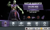 Martian Manhunter challenge