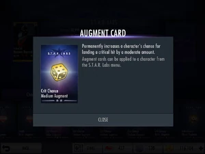 Medium CRIT chance augment.