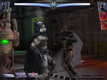 Batman using his old passive at night time (note the Bat symbol on the top left).