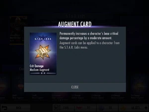 Medium CRIT damage augment.