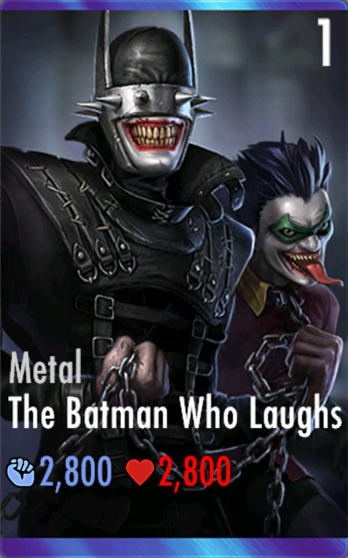 The Batman Who Laughs/Metal | Injustice Mobile Wiki | Fandom