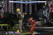 Sinestro Regime gains 25% of his power when an opponent tags out.