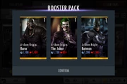 Getting Arkham Knight Batman from the pack.