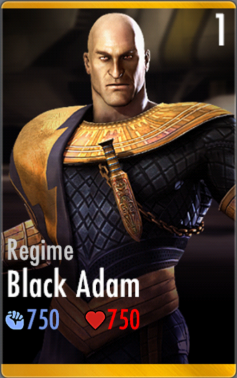 Black Adam, Injustice:Gods Among Us Wiki