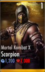 Mortal Kombat X Scorpion