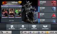 Online Battle interface