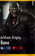 Bane/Arkham Origins' character card