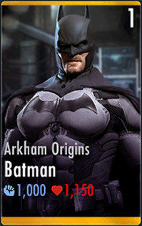 Batman/Arkham Origins, Injustice Mobile Wiki