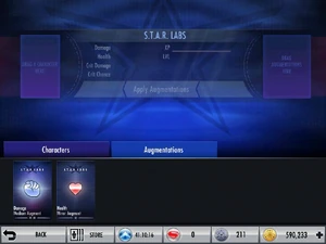 Inside the Star Labs Augment menu!