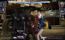 Blackest Night Flash phasing through basic attacks.