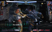 Regime Hawkgirl disables on tag-in