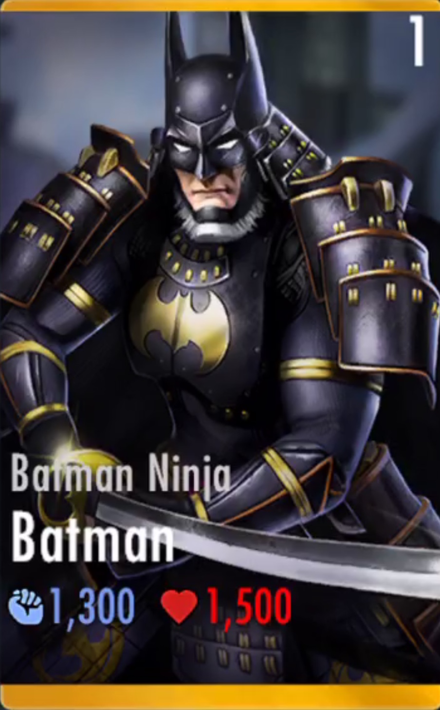 Batman/Arkham Origins, Injustice Mobile Wiki