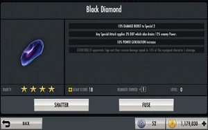 The unevolved form of the Black Diamond.