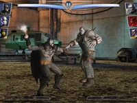 Batman countering tag-ins with a Grenade!