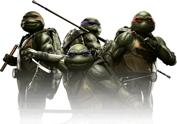 Donatello em Chamas no Injustice 2 (Tartarugas Ninjas) 